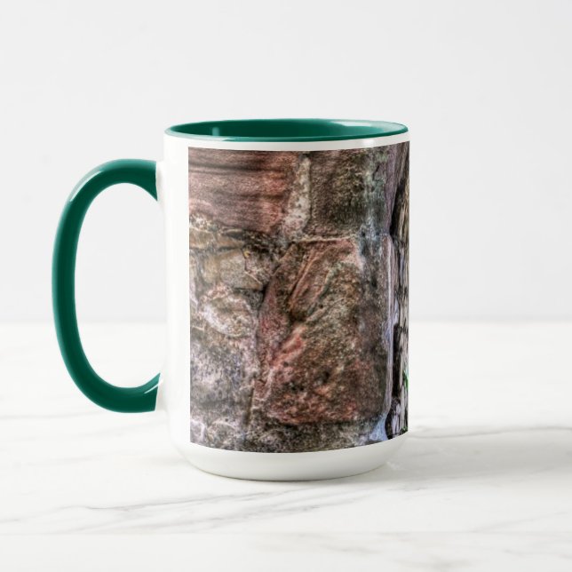 Ancient Historic Sites, Castle Ruins of Britain Mug (Left)