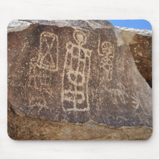 Ancient Indian Petroglyph - Nevada Mouse Mat
