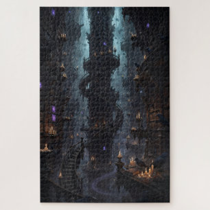 Ancient Infinite Library Puzzle – 1014 Pieces