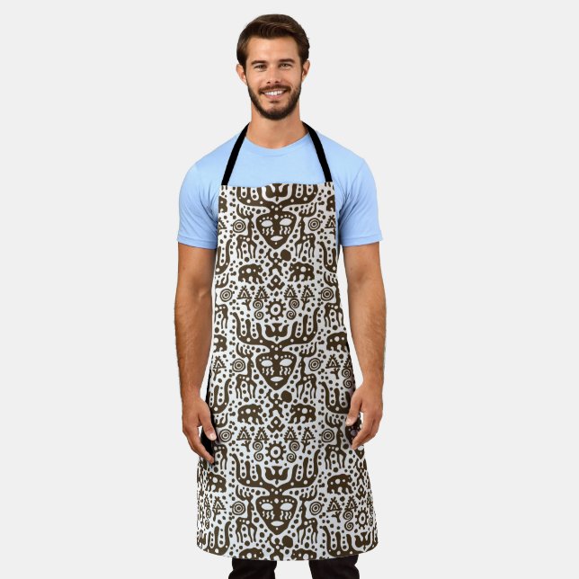 Ancient Inscriptions #06 Apron (Worn)