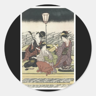 Ancient Japanese Art Sticker