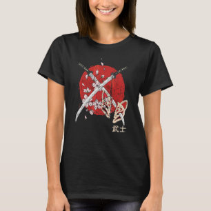 Ancient Japanese Cherry Blossom Retro Japanese T-Shirt