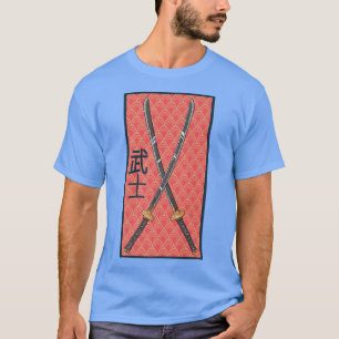 Ancient Japanese Culture  Samurai  Vintage Katana  T-Shirt