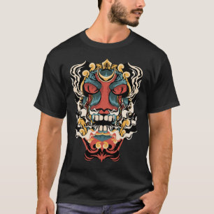 Ancient Japanese Devil Art T-Shirt