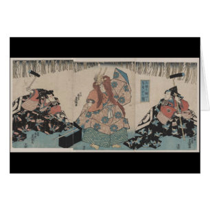 Ancient Japanese Sword Making Ritual circa 1848