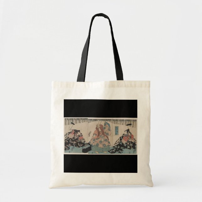 Ancient Japanese Sword Making Ritual circa 1848 Tote Bag (Front)