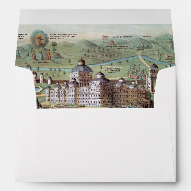 ANCIENT JERUSALEM ENVELOPES (Back (Bottom))