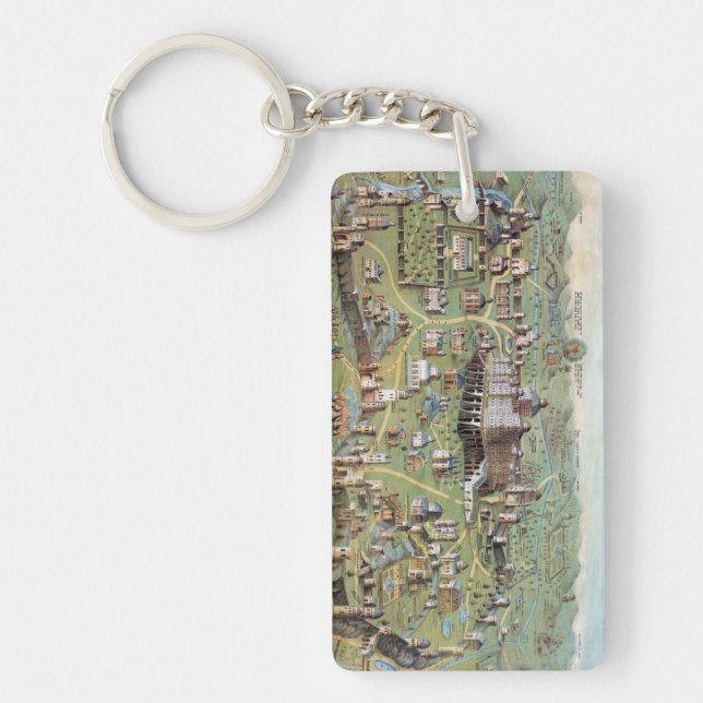 ANCIENT JERUSALEM KEY RING (Front)