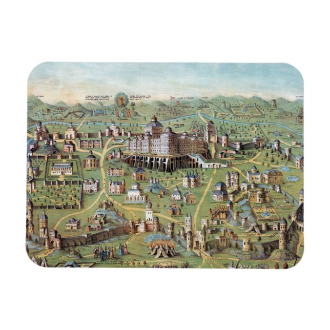 ANCIENT JERUSALEM MAGNET (Horizontal)