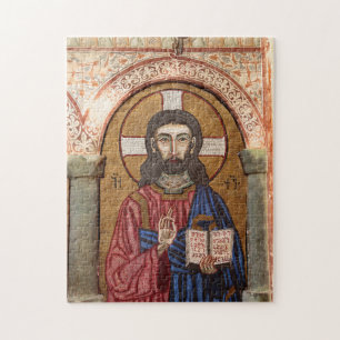 Ancient Jesus Mosaic Jigsaw Puzzle
