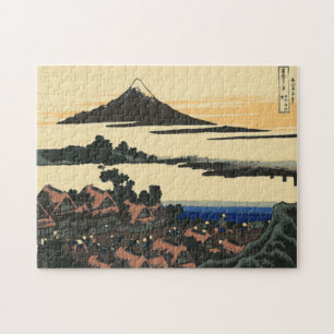 Ancient Kai province   Katsushika Hokusai drawing Jigsaw Puzzle