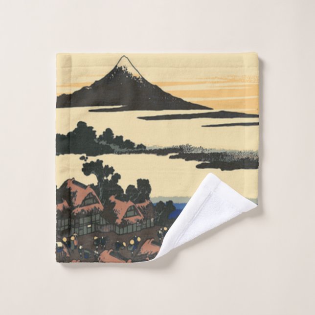 Ancient Kai province | Katsushika Hokusai drawing Wash Cloth (Wash Cloth)