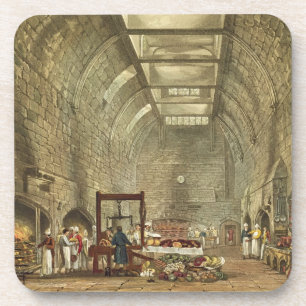 Ancient Kitchen, Windsor Castle, engraved by Willi Coaster