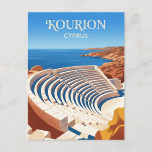 Ancient Kourion Amphitheatre Cyprus Postcard