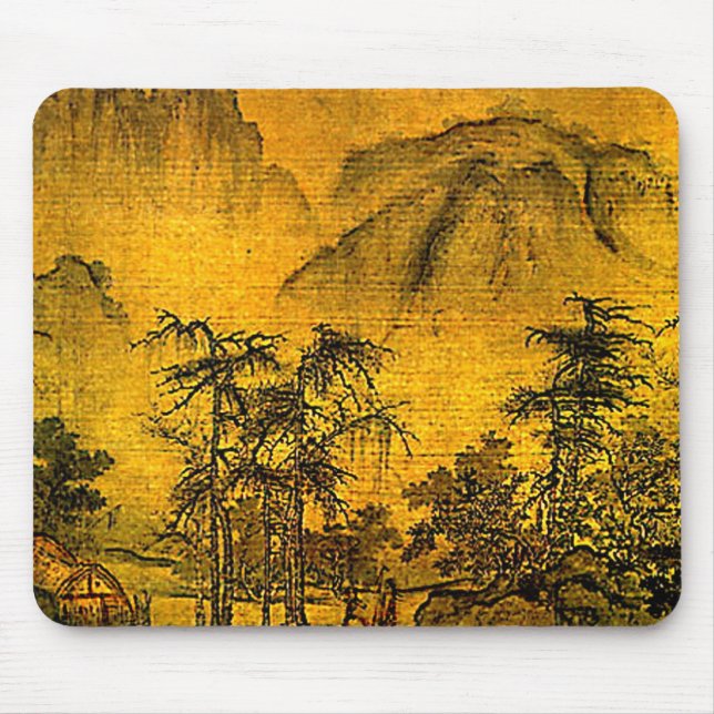Ancient Landscape Mouse Mat (Front)