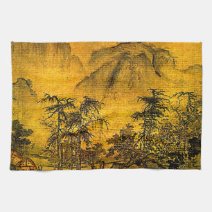 Ancient Landscape Tea Towel