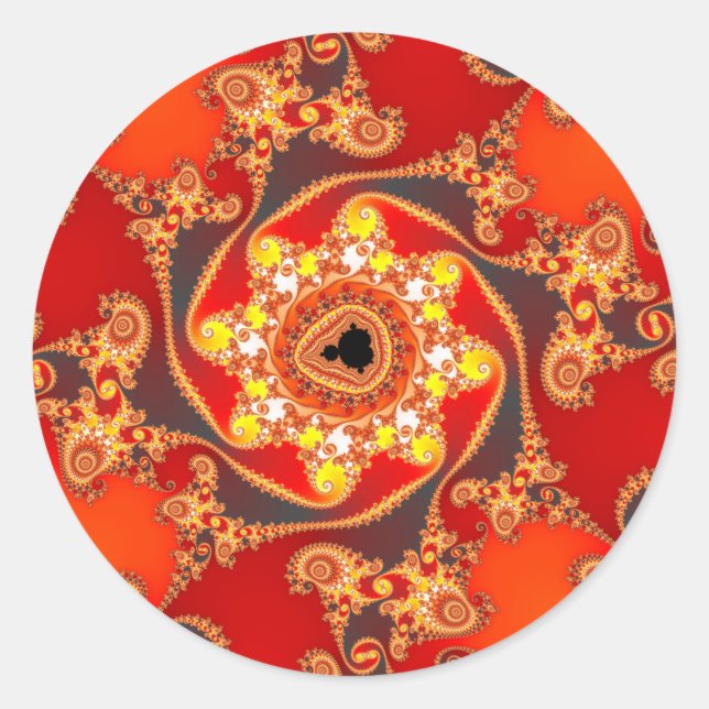 Ancient Legend Classic Round Sticker (Front)