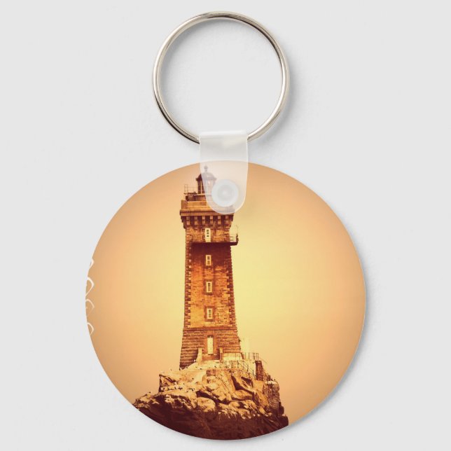 Ancient Lighthouse Keychain (Front)