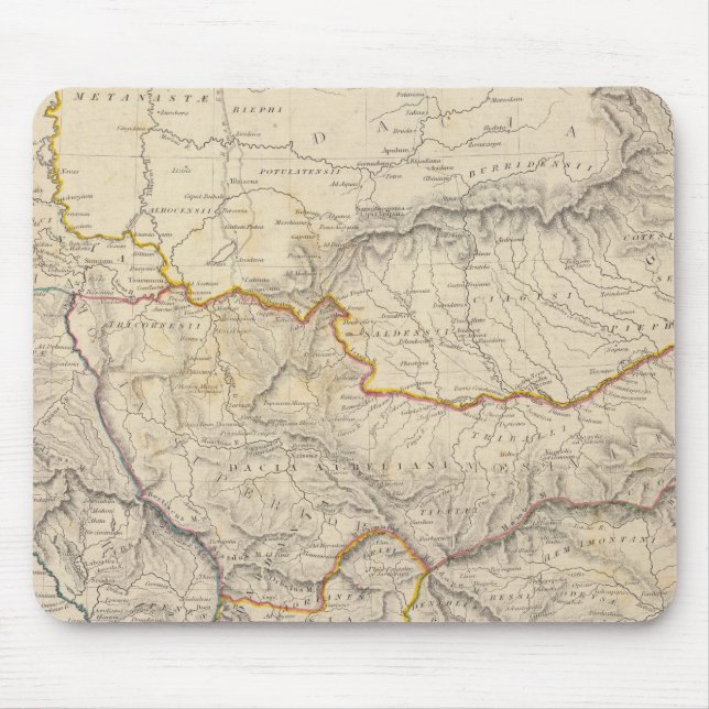 Ancient Macedonia, Thracia, Illyria Mouse Mat (Front)