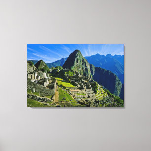 Ancient Machu Picchu, last refuge of the 2 Canvas Print