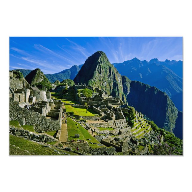 Ancient Machu Picchu, last refuge of the 2 Photo Print (Front)