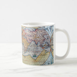 Ancient Map Of The World Coffee Mug