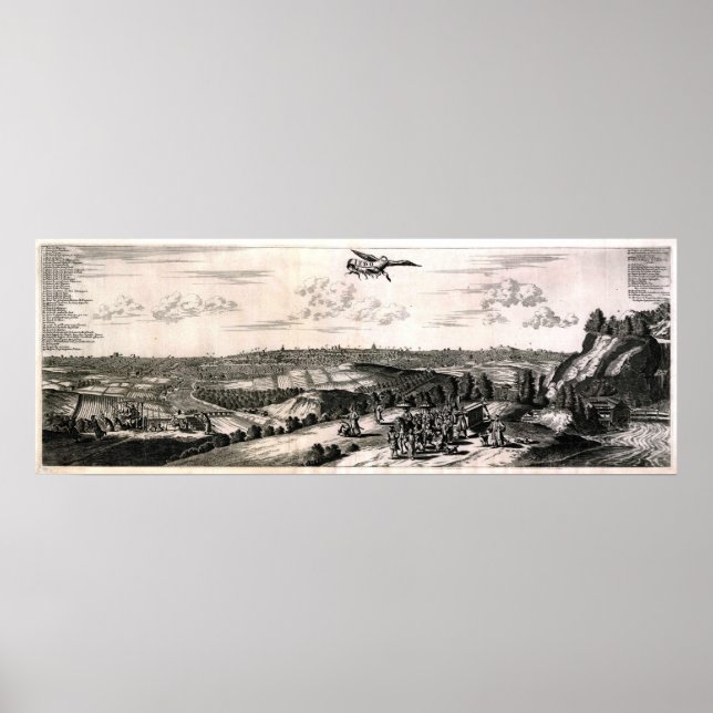 Ancient Map of Tokyo (Edo) Poster (Front)