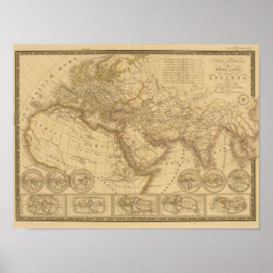 Ancient Map Poster