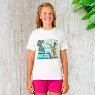 Ancient Maya King and Warrior T-Shirt