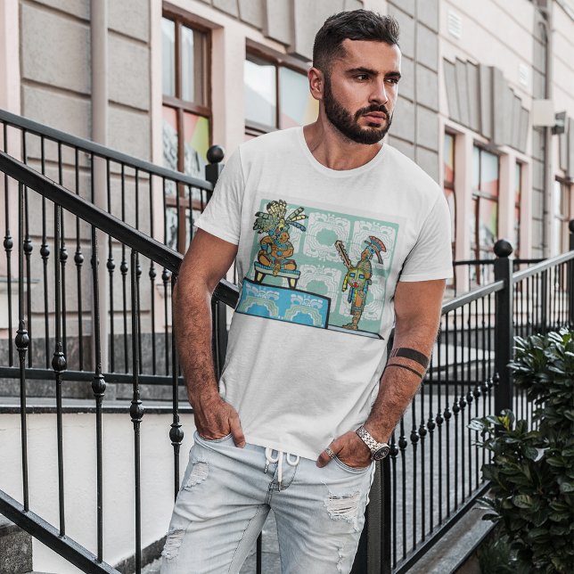 Ancient Maya King and Warrior T-Shirt (Creator Uploaded)