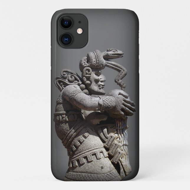 Ancient Maya Statue Case-Mate iPhone Case (Back)