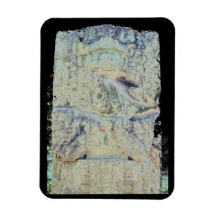 Ancient Mayan Ruins Copan Honduras Photo Designed Magnet