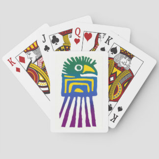 Ancient Mexican Bird Playing Cards