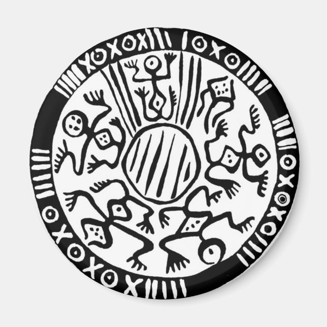 Ancient Mexican Design - Magnet (Front)