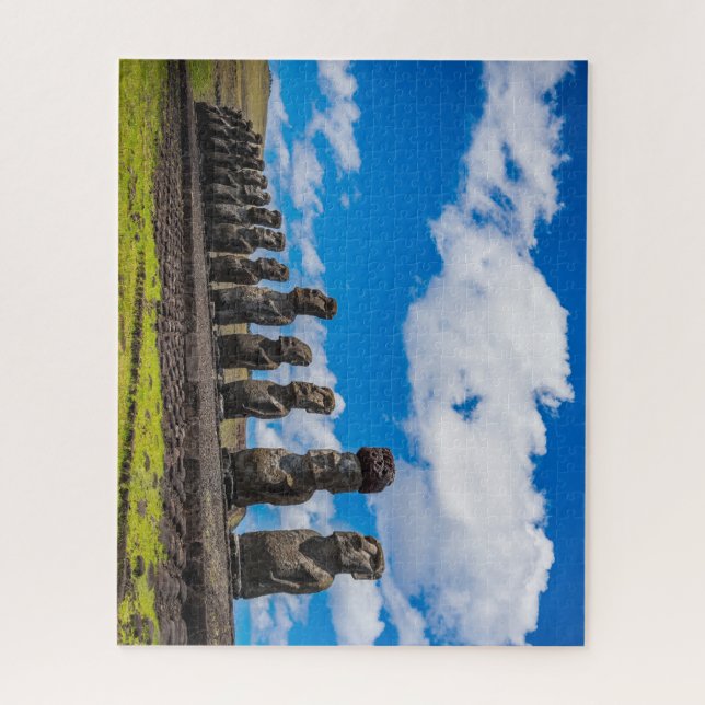 Ancient Moai Easter Island Rapa Nui Jigsaw Puzzle (Vertical)