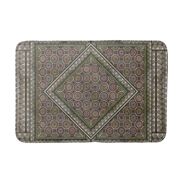 Ancient Mosaic Bath Mat (Front)