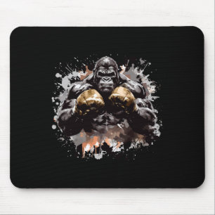 Ancient Motivation Inc Gorilla Boxing Champ Boxer Mouse Mat