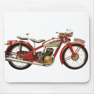 Ancient motorcycle mouse mat