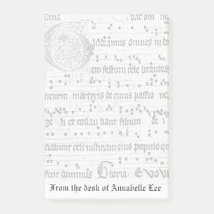 Ancient Music Post-it Notes