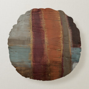 Ancient Musings II Round Cushion