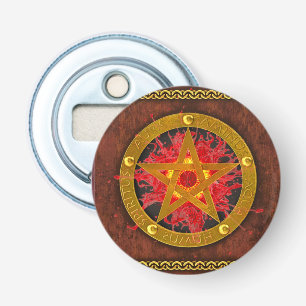 Ancient Mystical Tome of Magic Spells & Potions I Bottle Opener