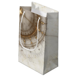 Ancient Nautical Chart, Grunge Small Gift Bag