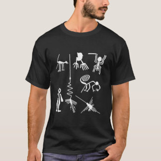 Ancient Nazca Lines Aliens Ufo T-Shirt