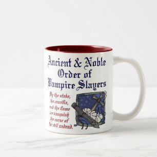 Ancient & Noble Order of Vampire Slayers Mug