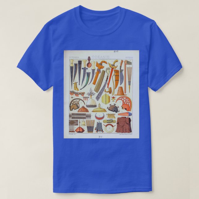Ancient Oceania fashion and accessories from Gesch T-Shirt (Design Front)