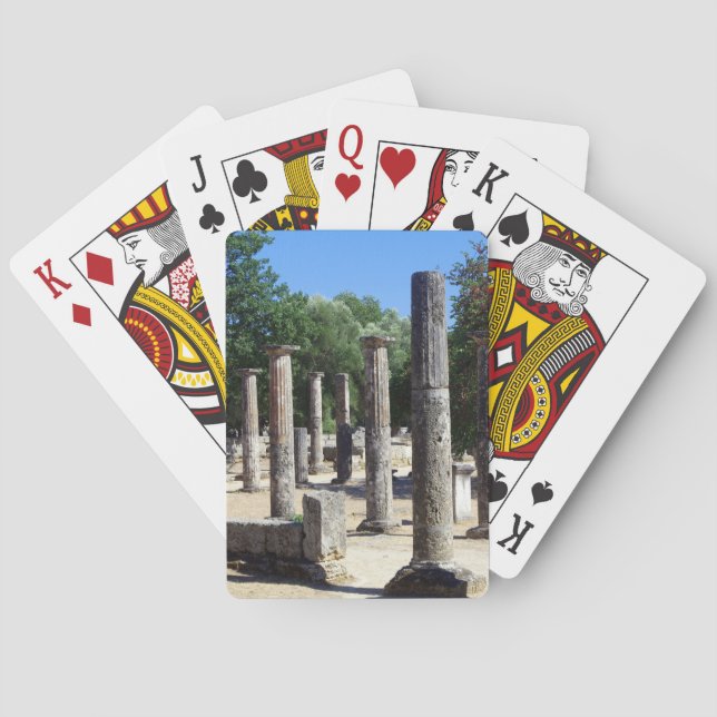 Ancient Olympia - Peloponnese Playing Cards (Back)