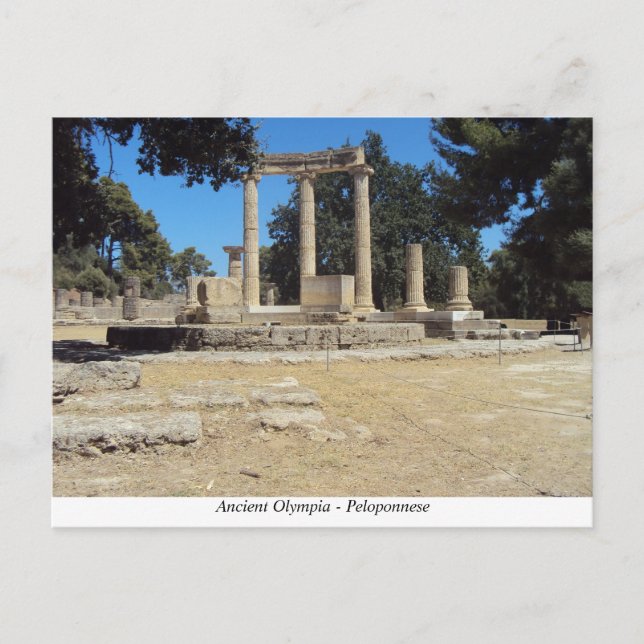 Ancient Olympia - Peloponnese Postcard (Front)