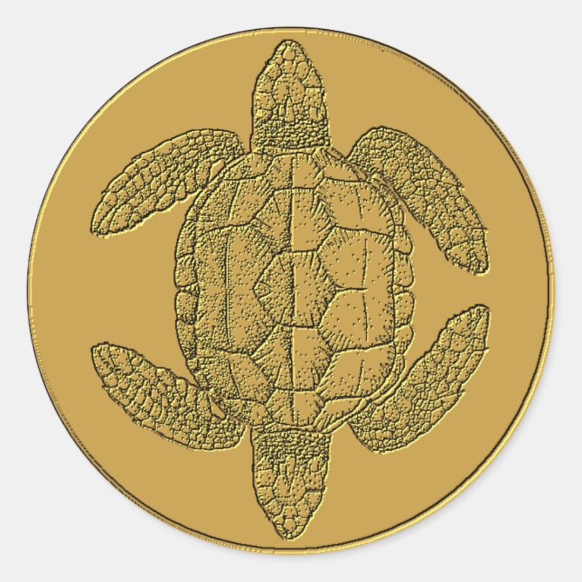 Ancient Order of the Two-Headed Turtles Sticker (Front)