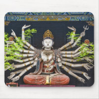 Ancient painted sculptures in Shuanglin