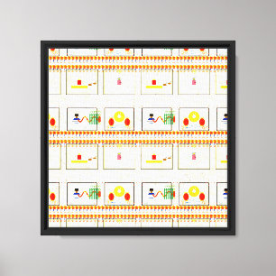 Ancient Painting Canvas Print